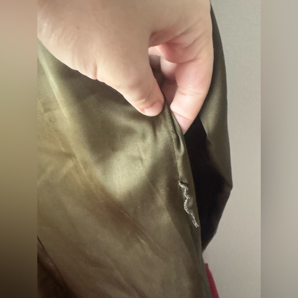 Forever New Green Long Sleeve Wrap Dress - Picture 5 of 16